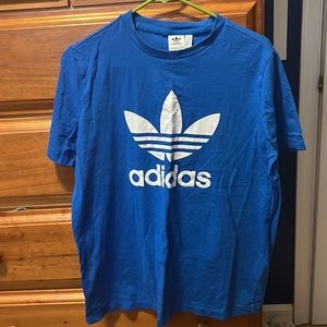 WOMENS BLUE ADIDAS SHIRT